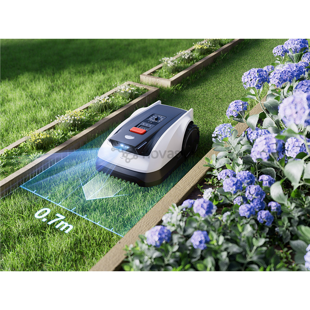 Ecovacs Goat 0800 RTK, белый/черный - Робот-газонокосилка