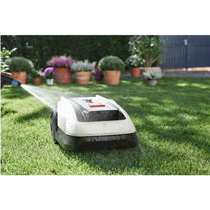 Vejos robotas Ecovacs GOAT O800 RTK, baltas/juodas