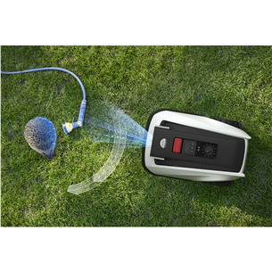 Vejos robotas Ecovacs GOAT O800 RTK, baltas/juodas