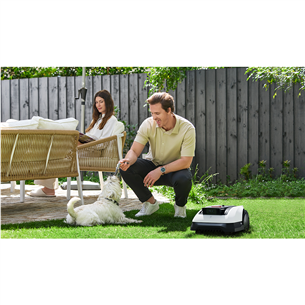 Vejos robotas Ecovacs GOAT O800 RTK, baltas/juodas