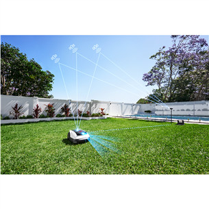 Ecovacs Goat 0800 RTK, белый/черный - Робот-газонокосилка