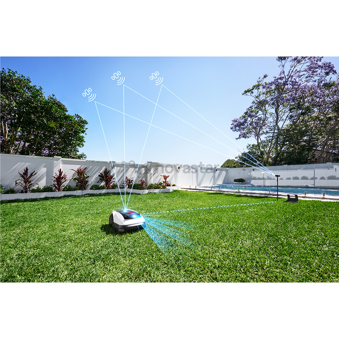 Ecovacs Goat 0800 RTK, белый/черный - Робот-газонокосилка