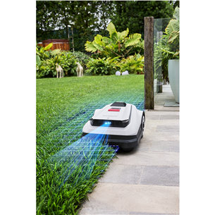 Vejos robotas Ecovacs GOAT A1600RTK, baltas/juodas