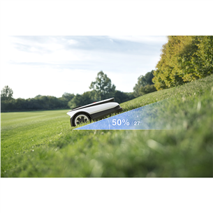 Vejos robotas Ecovacs GOAT A1600RTK, baltas/juodas