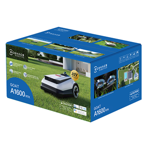 Vejos robotas Ecovacs GOAT A1600RTK, baltas/juodas
