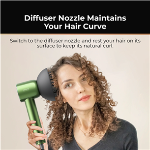 Dreame Hair Glory Master, зелёный – Фен