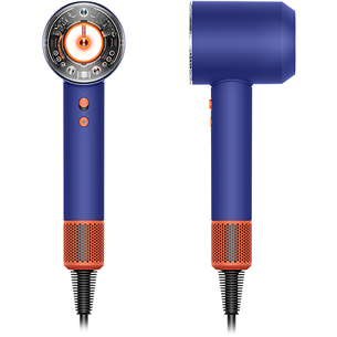 Dyson Supersonic Nural Ceramic Pop, 1600 W, mėlynas/oranžinis - Plaukų džiovintuvas
