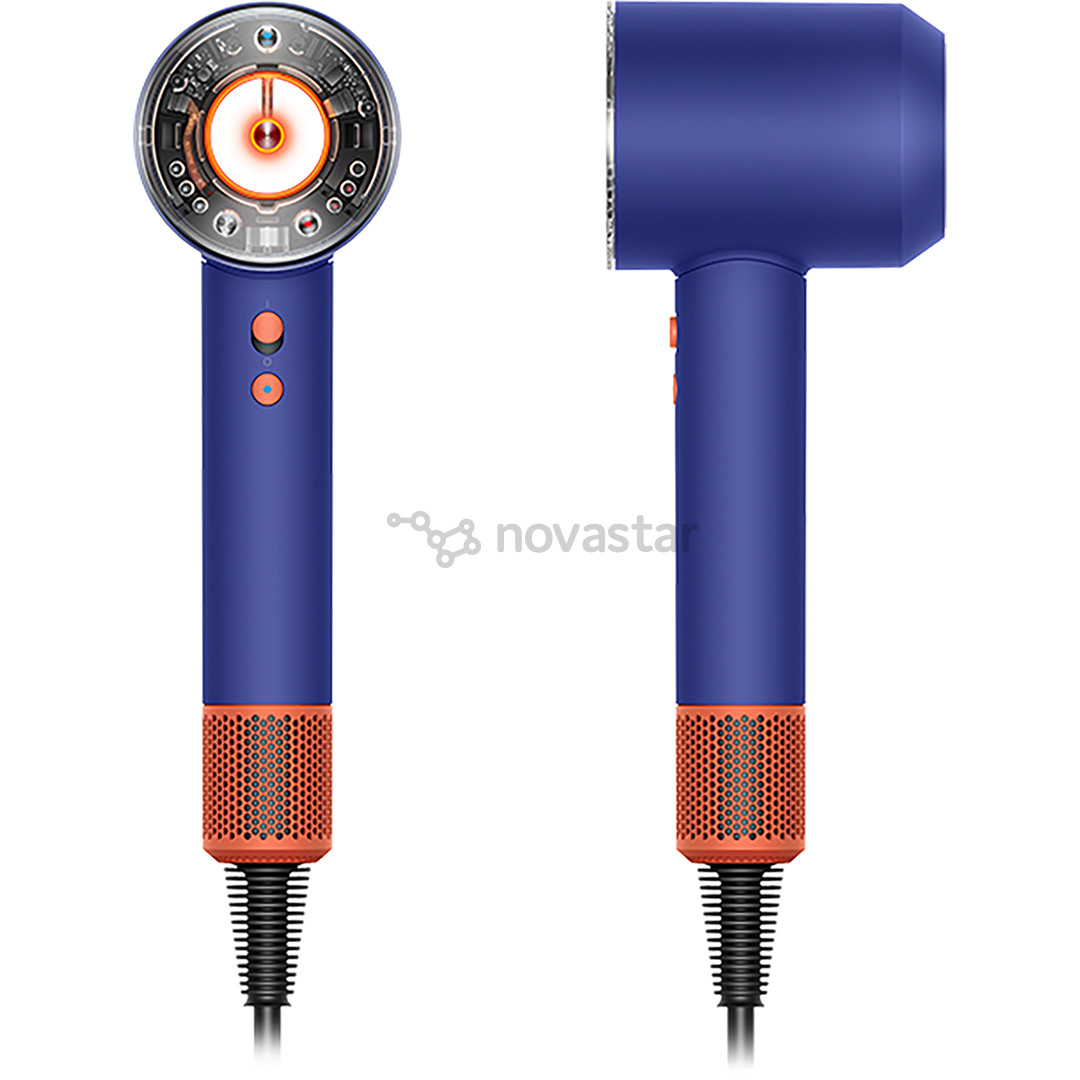 Dyson Supersonic Nural Vinca Blue/Topaz, 1600 W, mėlynas/oranžinis - Plaukų džiovintuvas