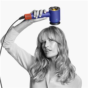 Dyson Supersonic Nural Ceramic Pop, 1600 W, mėlynas/oranžinis - Plaukų džiovintuvas