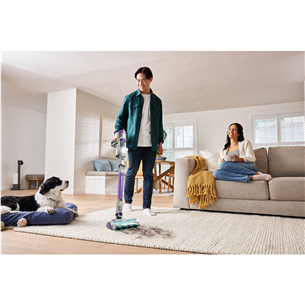 Shark PowerDetect Cordless Pet, серый/сиреневый - Беспроводной пылесос