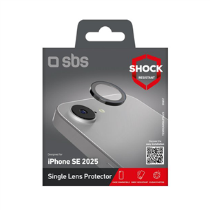 SBS Single protective lenses for camera, iPhone 16e - Защитное стекло для объективов камеры