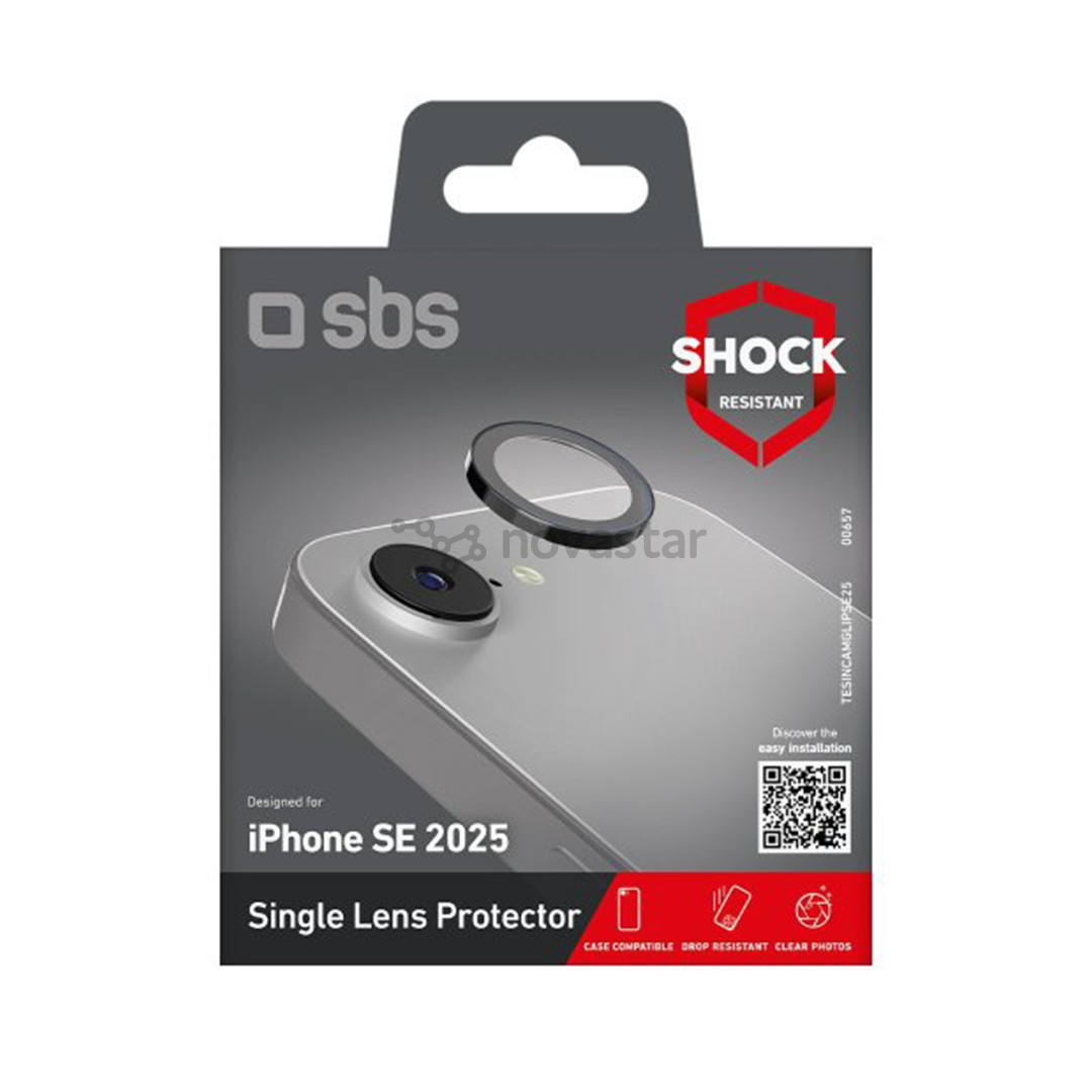 SBS Single protective lenses for camera, iPhone 16e - Kameros apsauginis stiklas