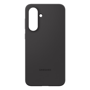 Dėklas Samsung Silicone Case, Galaxy S25, juodas