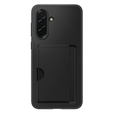 Samsung Card Slot Cover, Galaxy A36, с карманом для карты, черный - Чехол