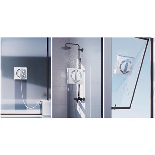 Langų valymo robotas Ecovacs Winbot W2 Pro Omni, baltas