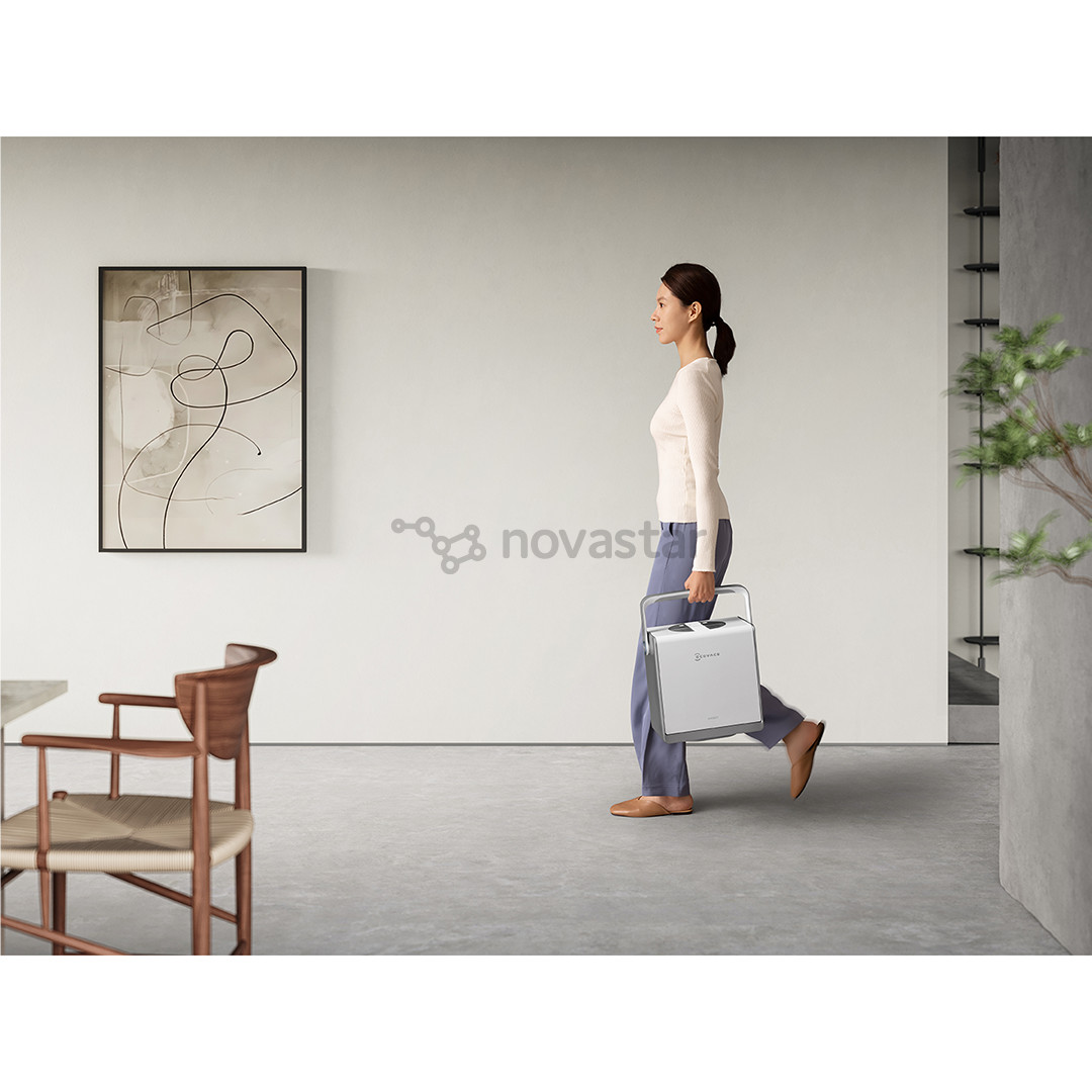 Langų valymo robotas Ecovacs Winbot W2 Pro Omni, baltas