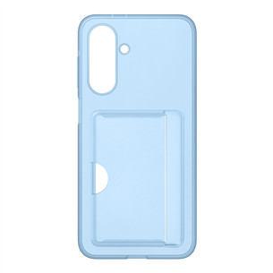Samsung Card Slot Cover, Galaxy A26, с карманом для карты, голубой - Чехол