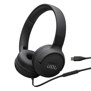 JBL Tune 520C, black - On-ear Headphones JBLT520CBLK