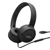 Ausinės JBL Tune 520C, juodos