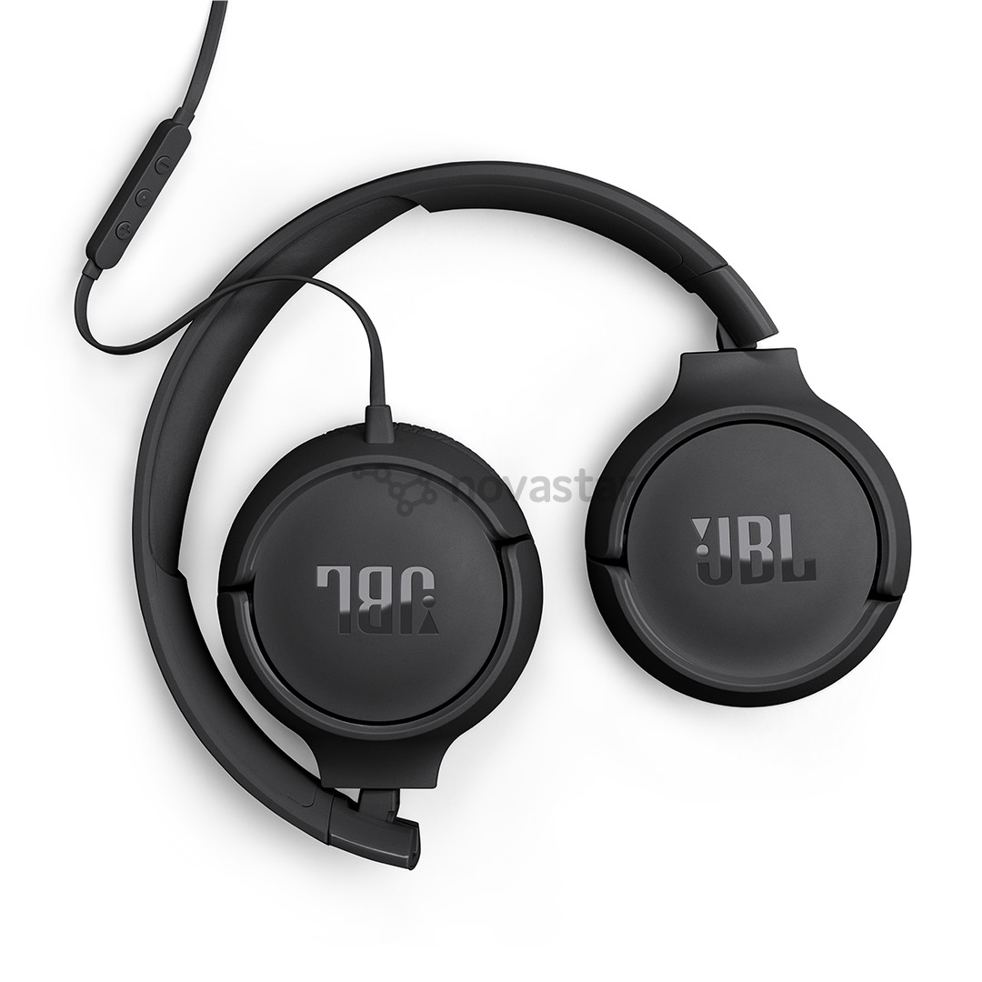 JBL Tune 520C, черный - Накладные наушники