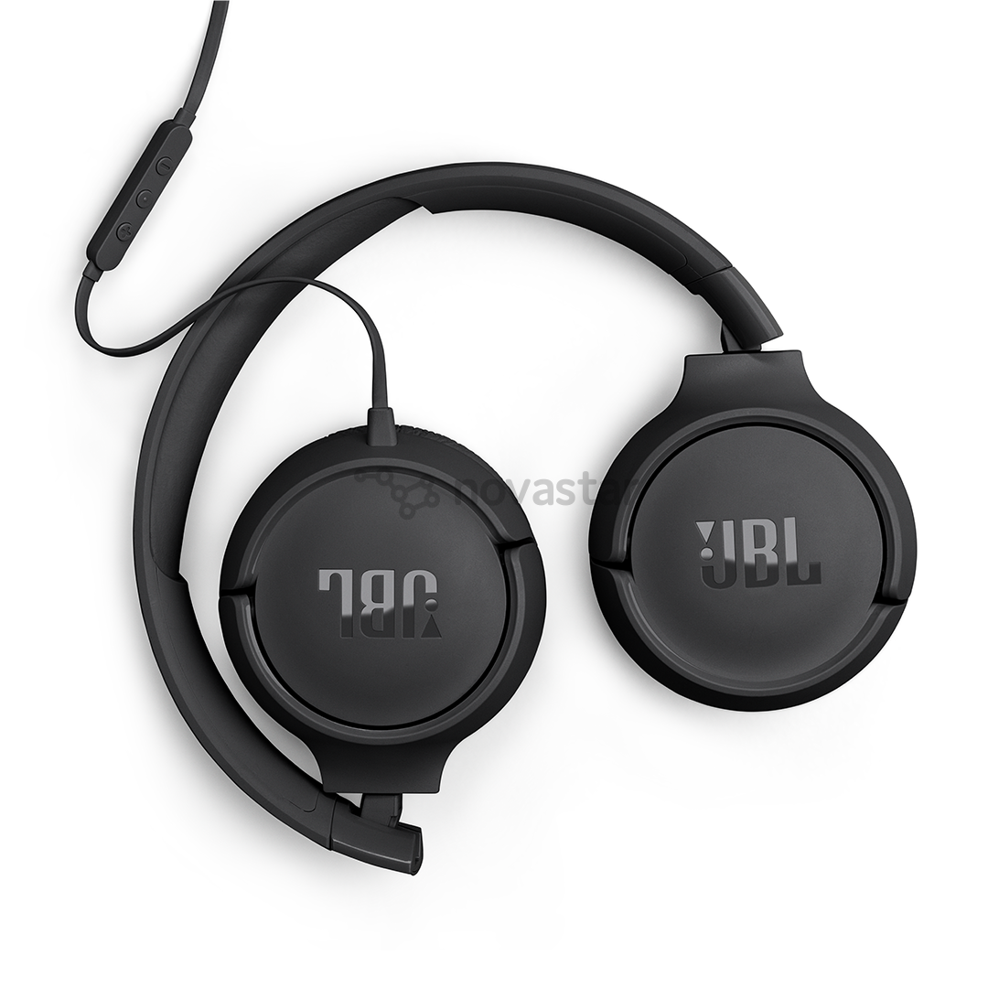 Ausinės JBL Tune 520C, juodos
