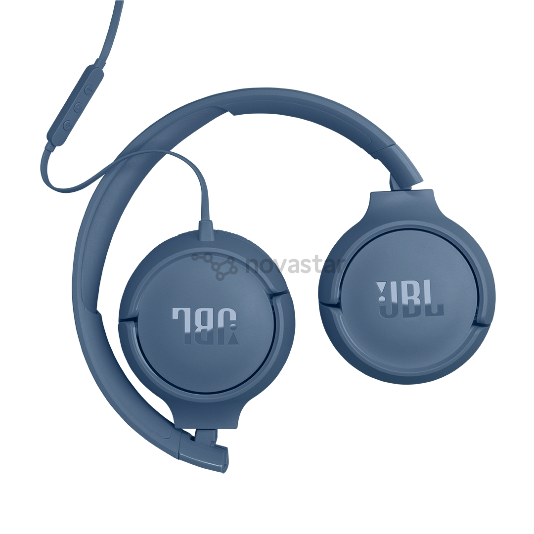 Ausinės JBL Tune 520C, mėlynos