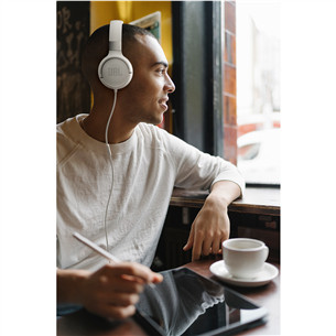 JBL Tune 520C, белый - Накладные наушники