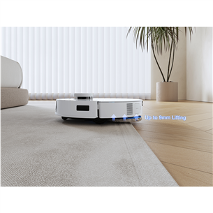 Dulkių siurblys robotas + rankinis dulkių siurblys Ecovacs Deebot T30S Combo, wet & dry, baltas