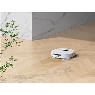 Dulkių siurblys robotas + rankinis dulkių siurblys Ecovacs Deebot T30S Combo, wet & dry, baltas