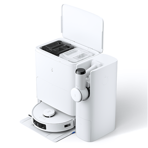 Dulkių siurblys robotas + rankinis dulkių siurblys Ecovacs Deebot T30S Combo, wet & dry, baltas