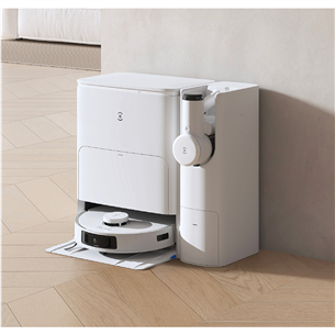 Dulkių siurblys robotas + rankinis dulkių siurblys Ecovacs Deebot T30S Combo, wet & dry, baltas