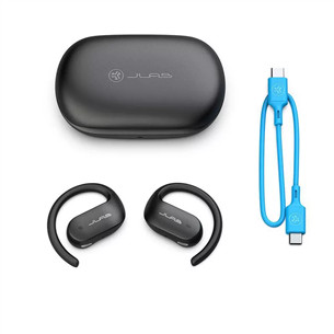 Belaidės ausinės JLab Open Sport, juodos