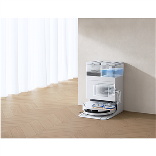 Ecovacs Deebot T50 PRO OMNI, сухая и влажная уборка, белый - Робот-пылесос