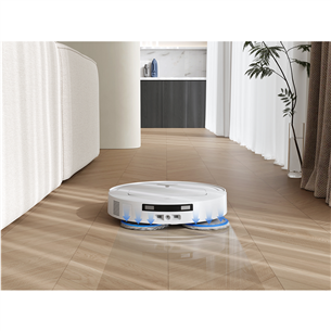 Ecovacs Deebot T50 PRO OMNI, сухая и влажная уборка, белый - Робот-пылесос