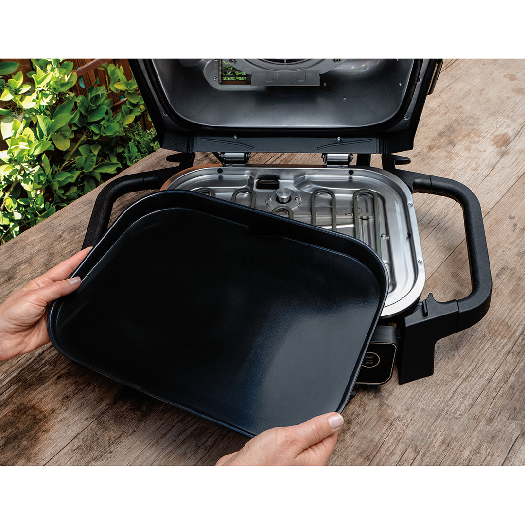 Ninja OG701EU Woodfire Electric BBQ Grill - Flat Plate