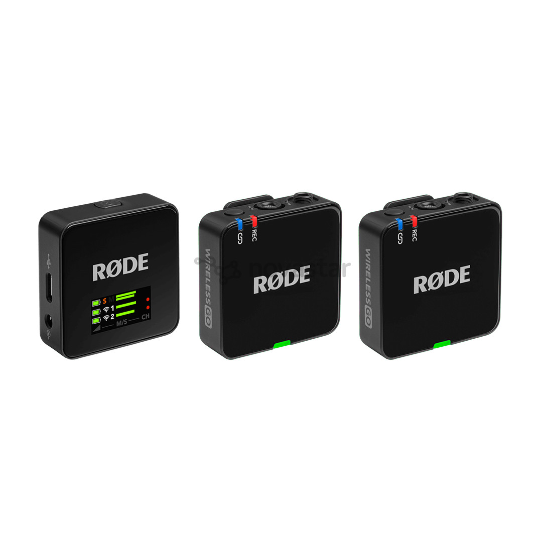 Rode Wireless GO (Gen 3), black - Wireless microphone system