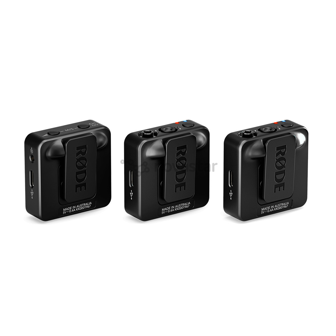 Rode Wireless GO (Gen 3), black - Wireless microphone system