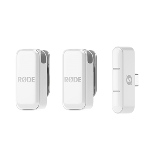 Rode Wireless Micro, USB-C, white - Wireless microphone system