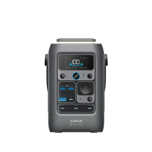 Nešiojamas maitinimo šaltinis Anker Solix C300X DC, 300 W, 288 Wh, pilkas A1728311