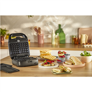 Tefal Snack Colletion, 700 W, black - Sandwich & Waffle Maker