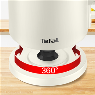 Tefal Thermo Protect, 1500 W, white - Kettle