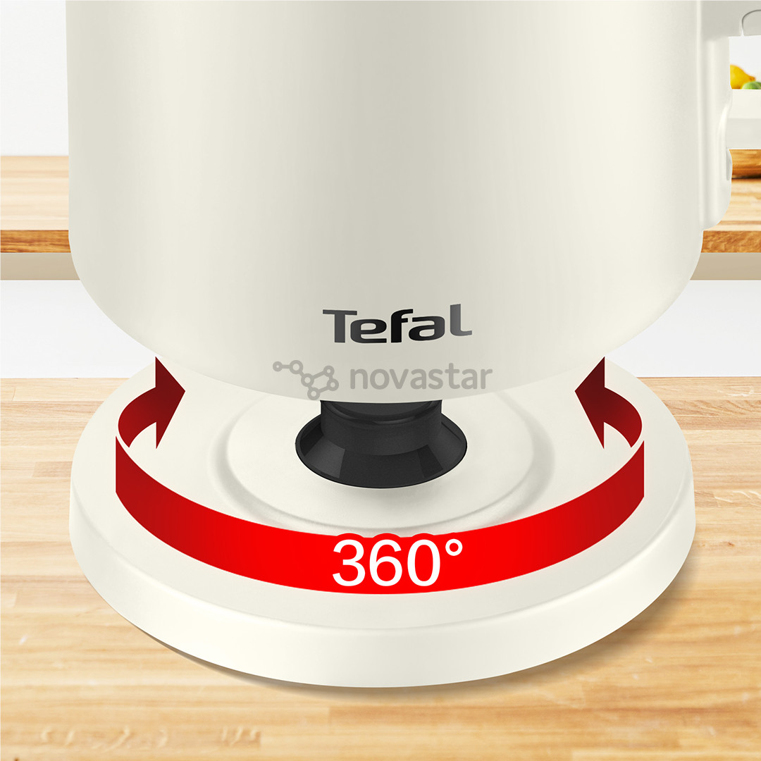 Tefal Thermo Protect, 1500 Вт, бежевый - Чайник