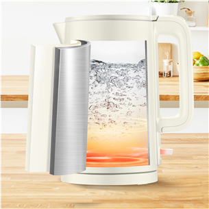 Tefal Thermo Protect, 1500 W, white - Kettle