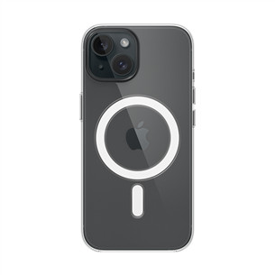 Dėklas Apple Clear Case, iPhone 15, transparent MXRK3ZM/A