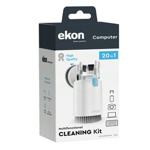 Valymo rinkinys EKON 20-in-1 Cleaning Kit, baltas