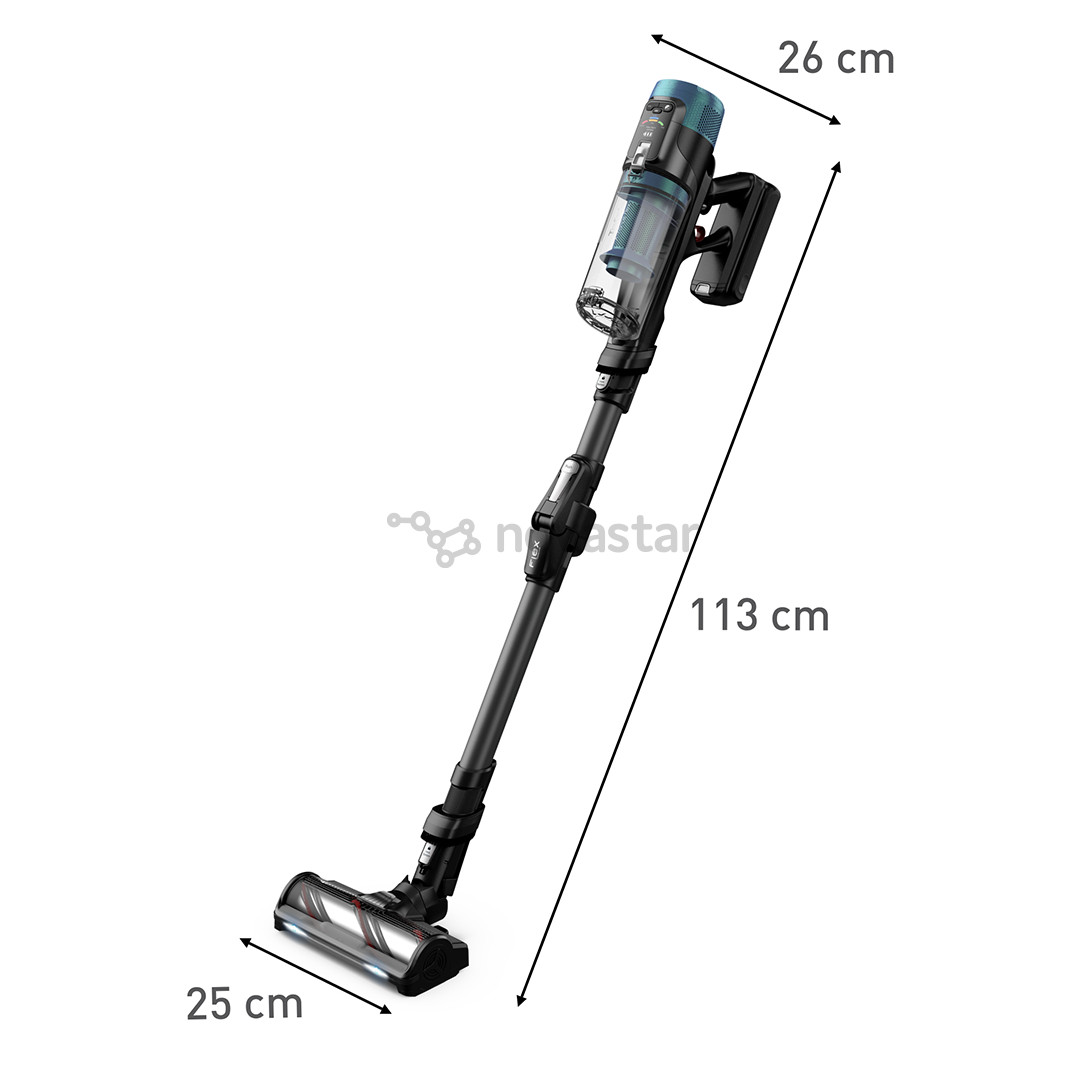 Tefal X-Force Flex 14.80, черный/зеленый - Беспроводной пылесос