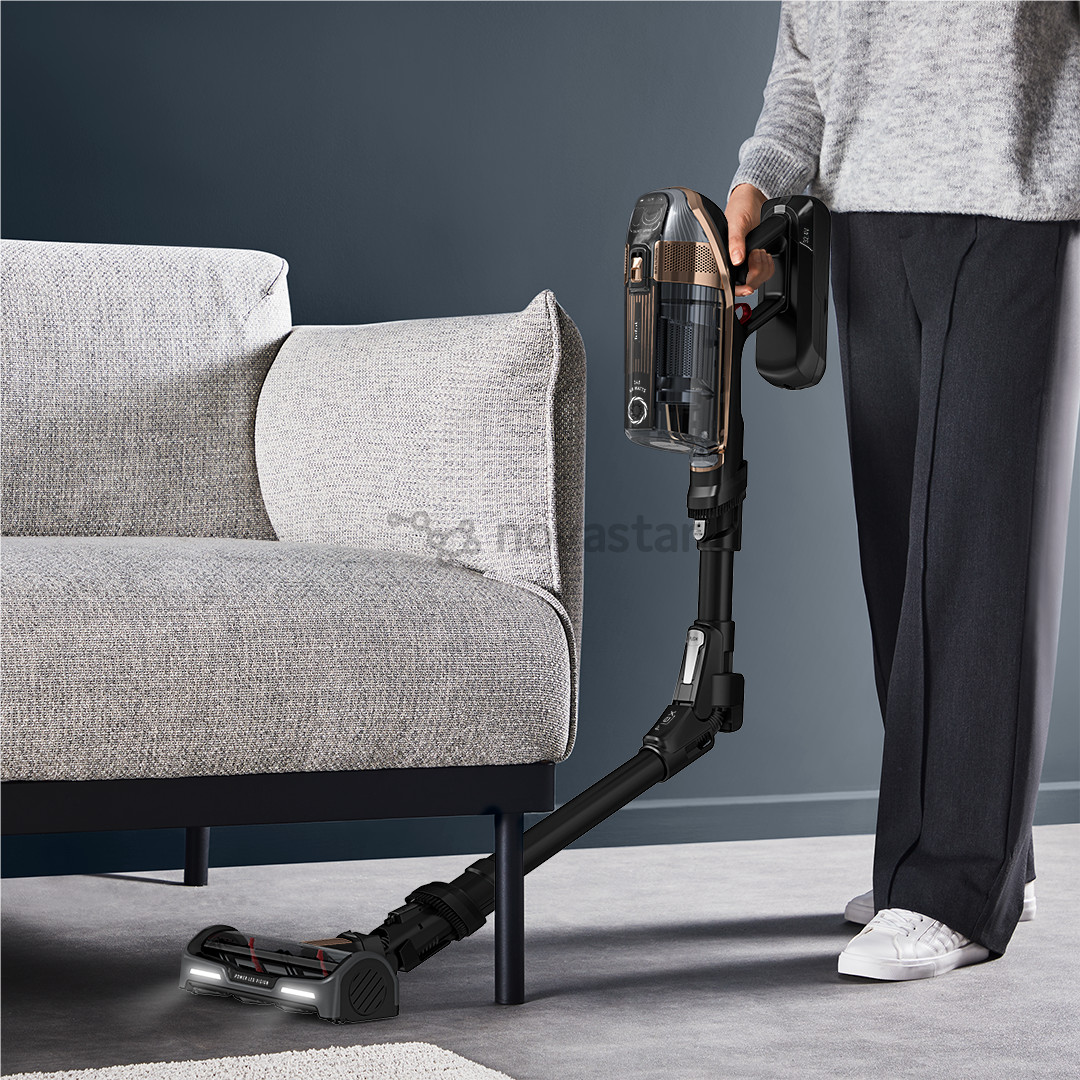 Tefal X-Force Flex 15.60 Aqua, juodas/aukso spalvos - Belaidis dulkių siurblys