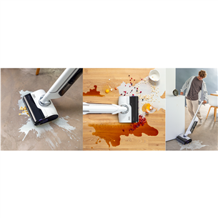 Tefal X-Clean 10,  сухая и влажная уборка, белый - Беспроводной пылесос