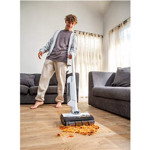 Tefal X-Clean 10,  сухая и влажная уборка, белый - Беспроводной пылесос