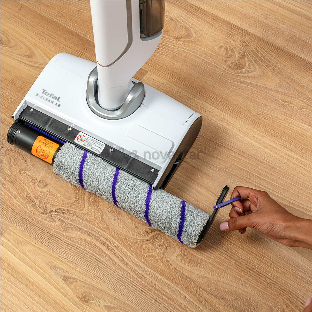 Tefal X-Clean 10, влажная уборка, белый - Беспроводной пылесос для твердых полов